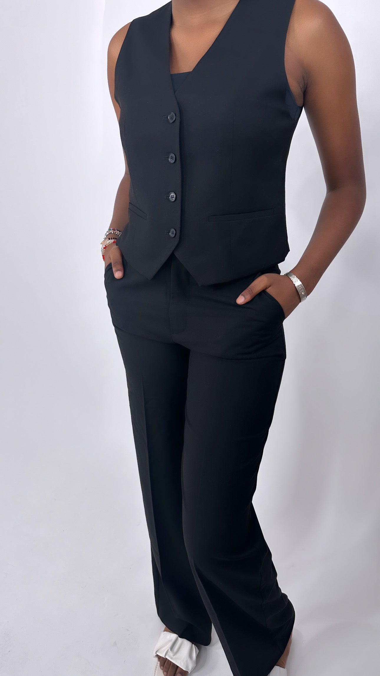Pantalon - Blazer Plissé TALL