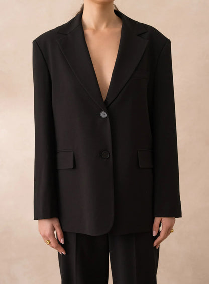 Veste Blazer Noir « Iconique » TALL
