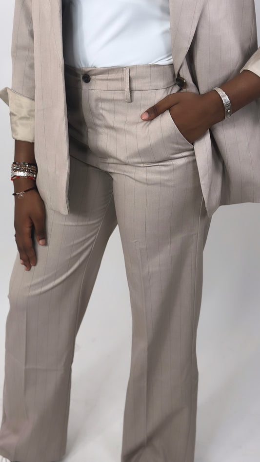 Pantalon Blazer - Beige TALL